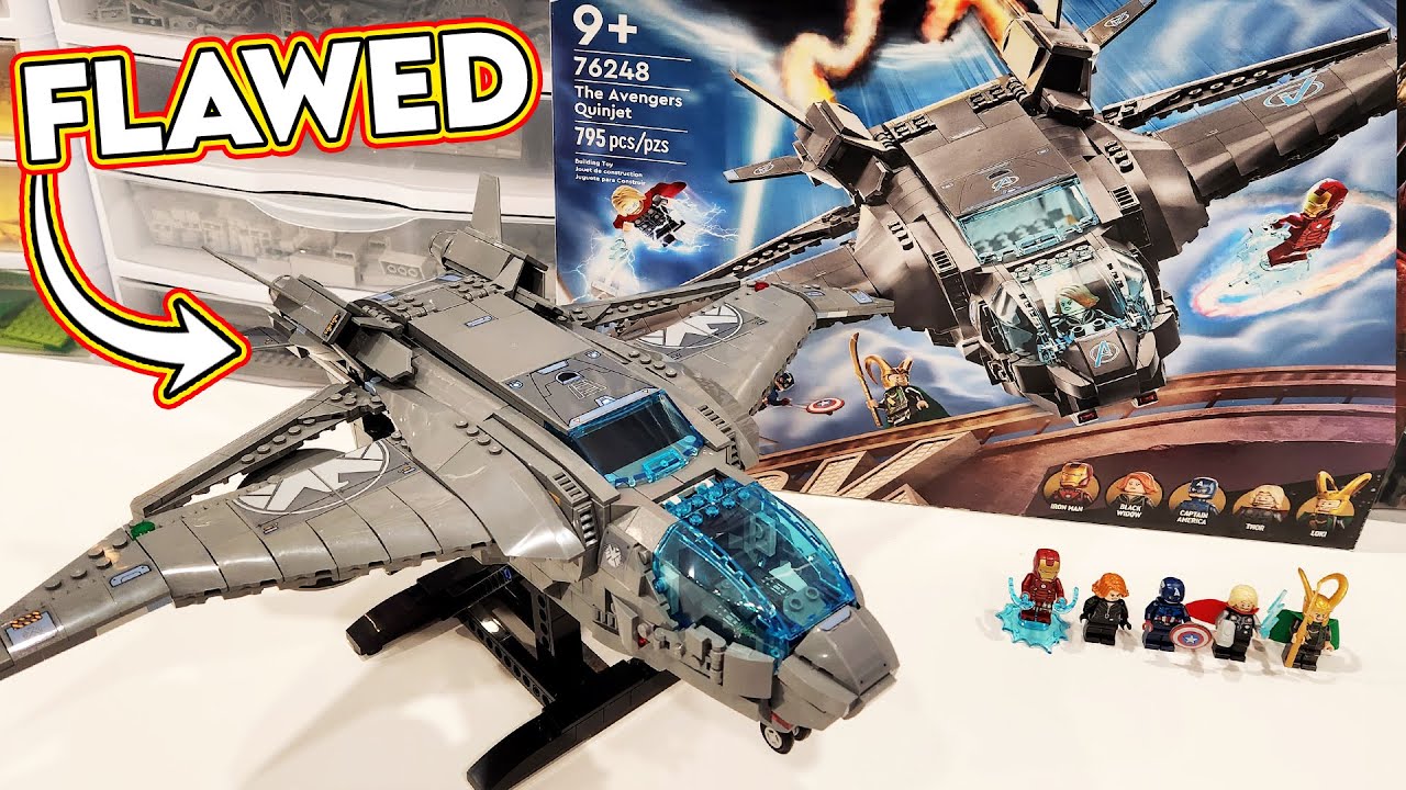 LEGO Avengers Quinjet Review... FLAWED!