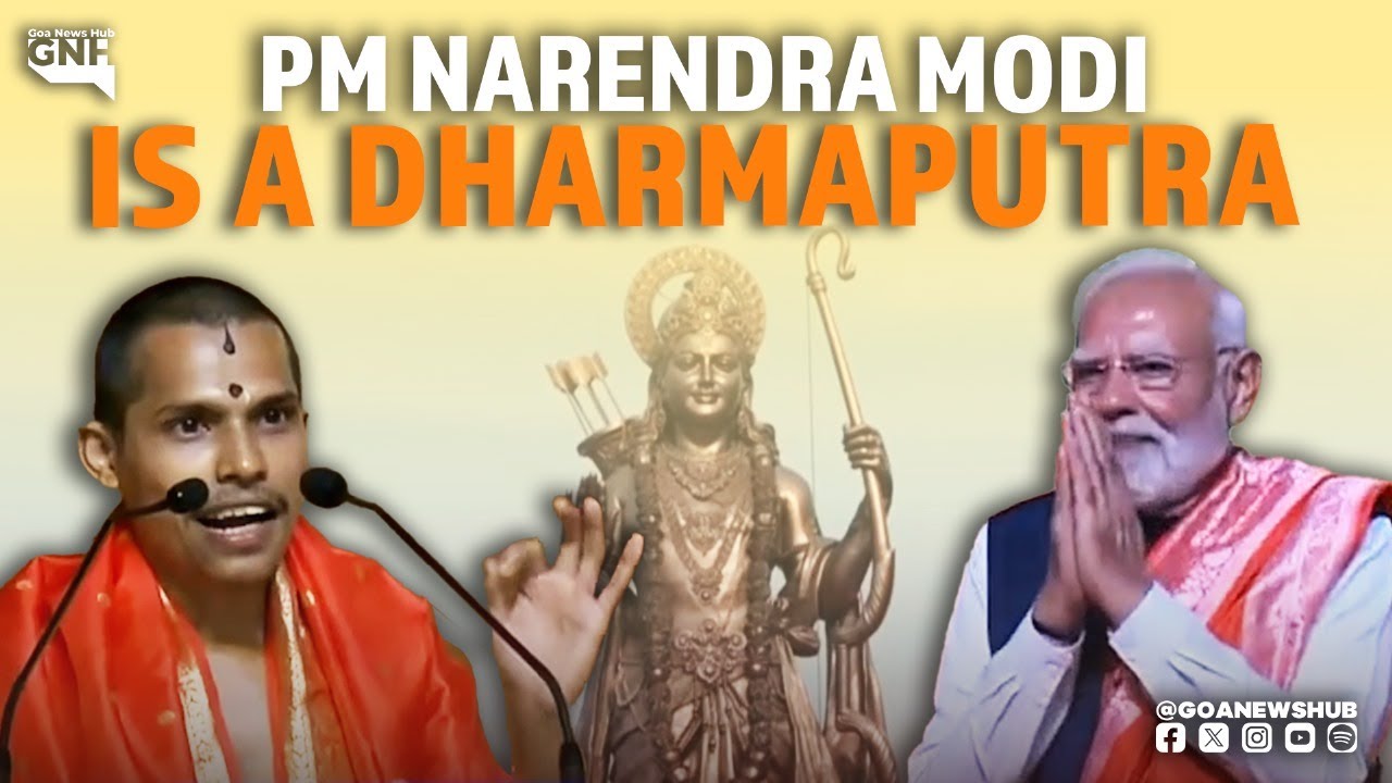PM MODI IS A DHARMAPUTRA: SWAMI