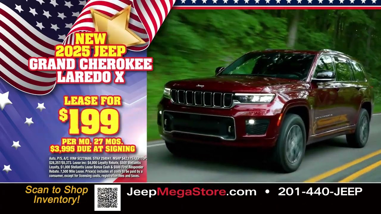 Presidents' Day Sales Event Mega Deals at Teterboro Jeep!