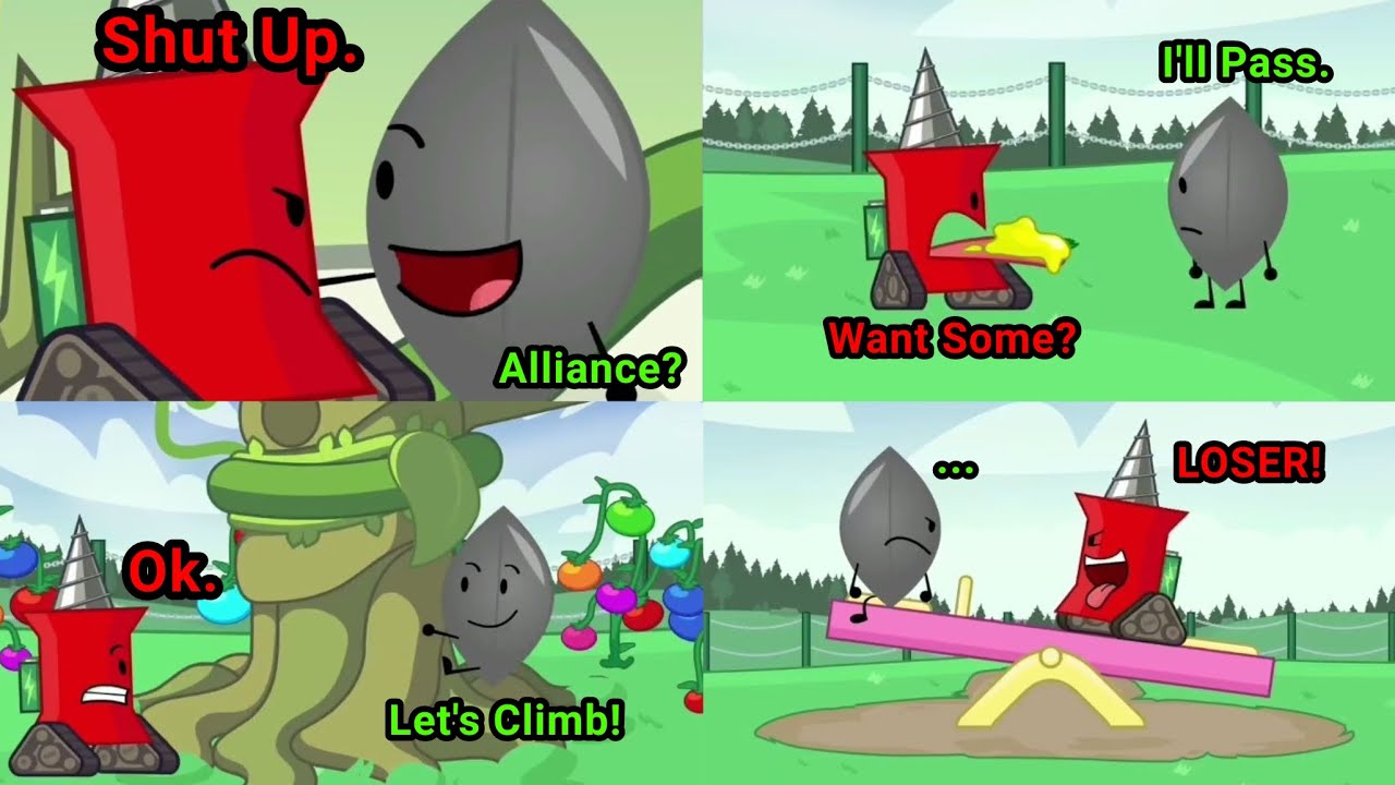 BFDIA 21 But It's Only Leafy And Pin