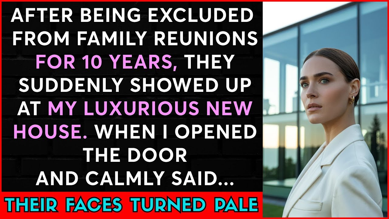 Family SHUNNED Me from Reunion—PALE Faces at My MANSION