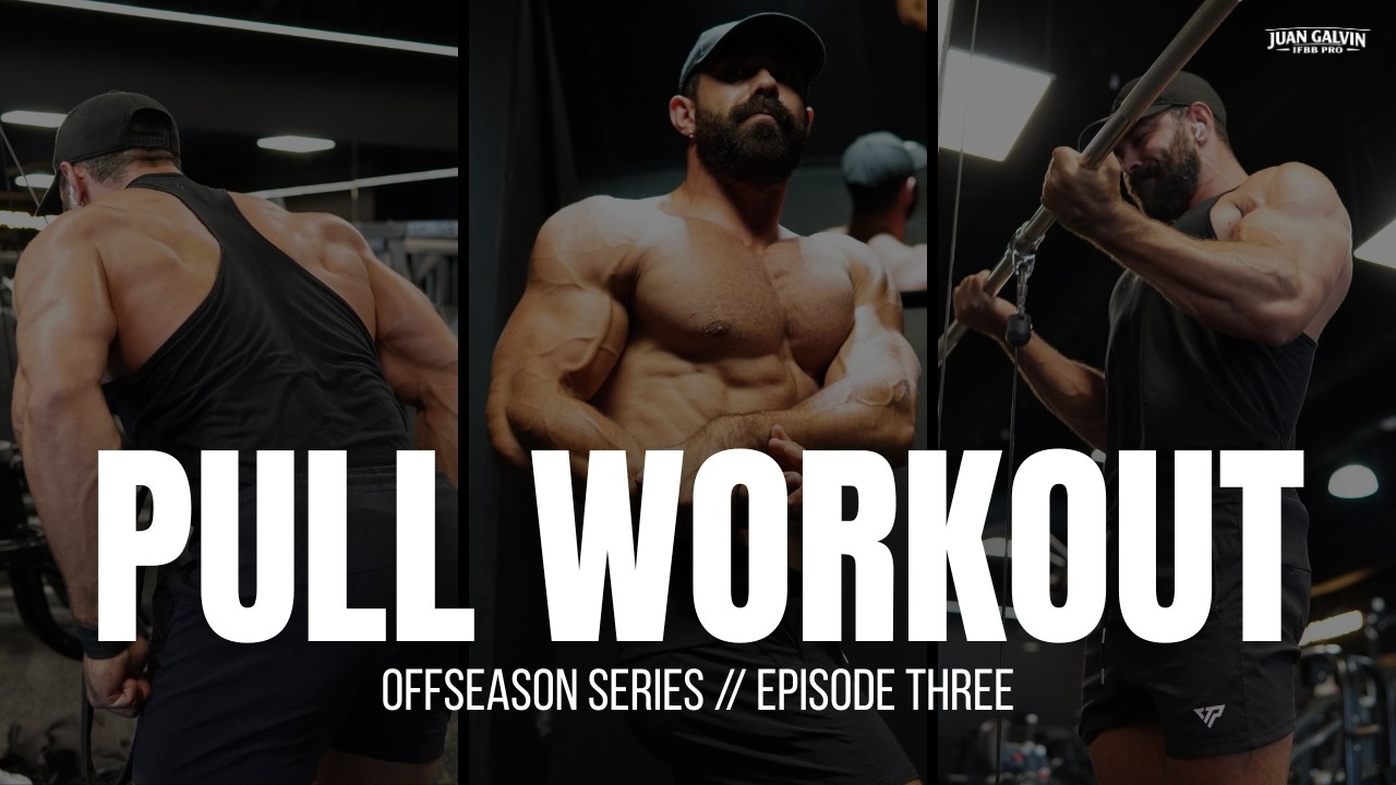 Pull Workout | offseason series ep.3 | my full pull workout, training tips & posing