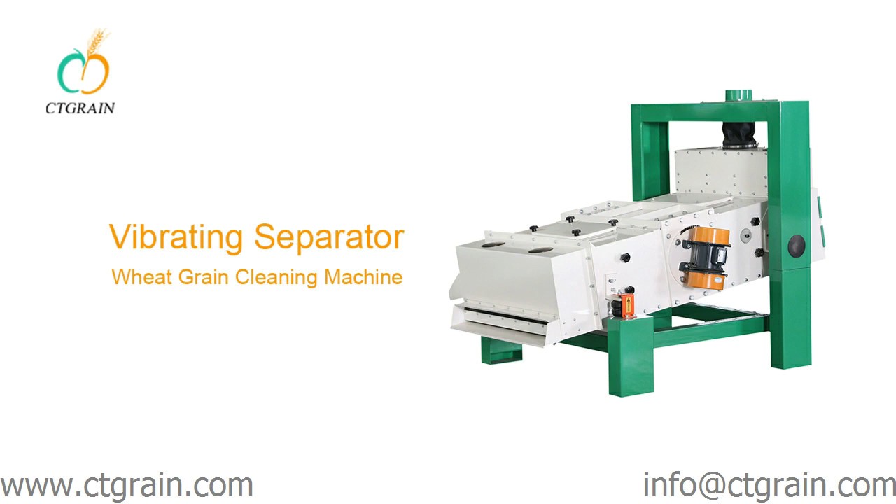 Wheat Grain Cleaning Machine Vibrating Separator