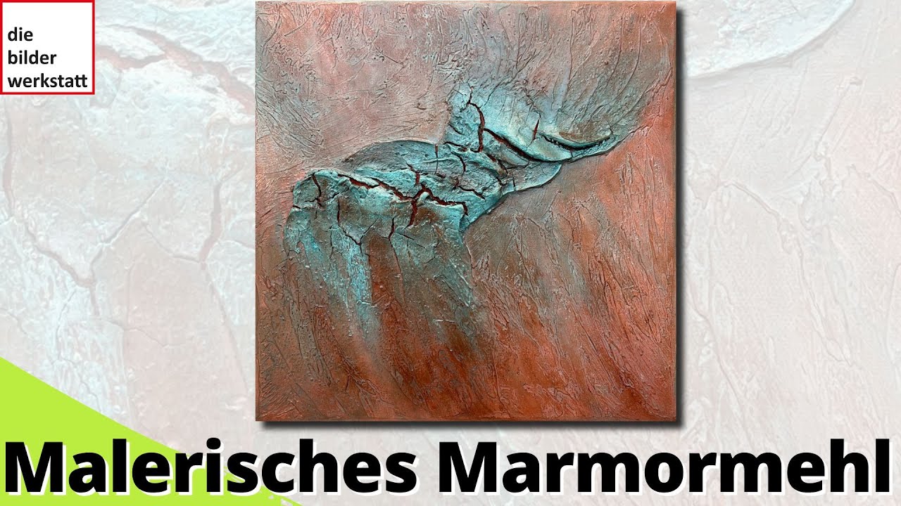 Strukturen und Schichten: Kunst mit Marmormehl leicht gemacht - Video #0059