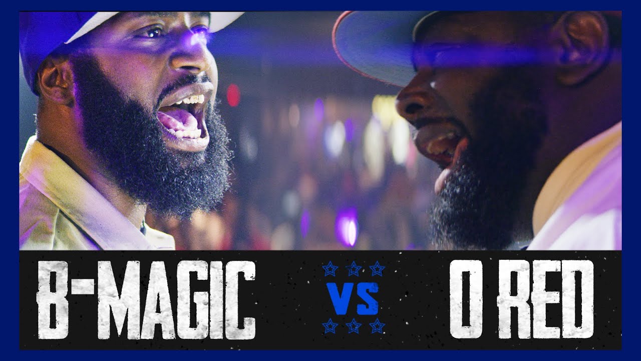 O RED VS B MAGIC RAP BATTLE - RBE
