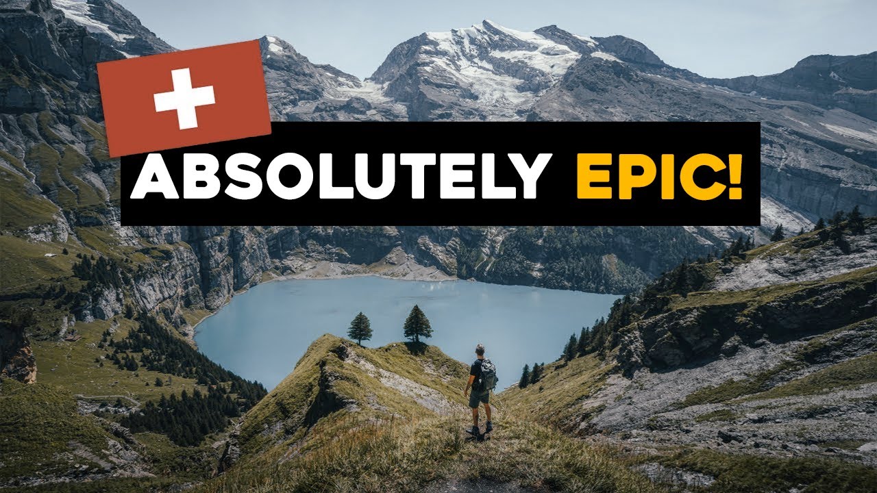 Hiking the LOOP TRAIL around OESCHINENSEE Switzerland