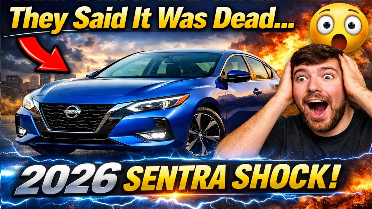 🔥 Представлен Nissan Sentra 2026 года! Honda и Toyota должны поволноваться 😳 | Совершенно новый д...