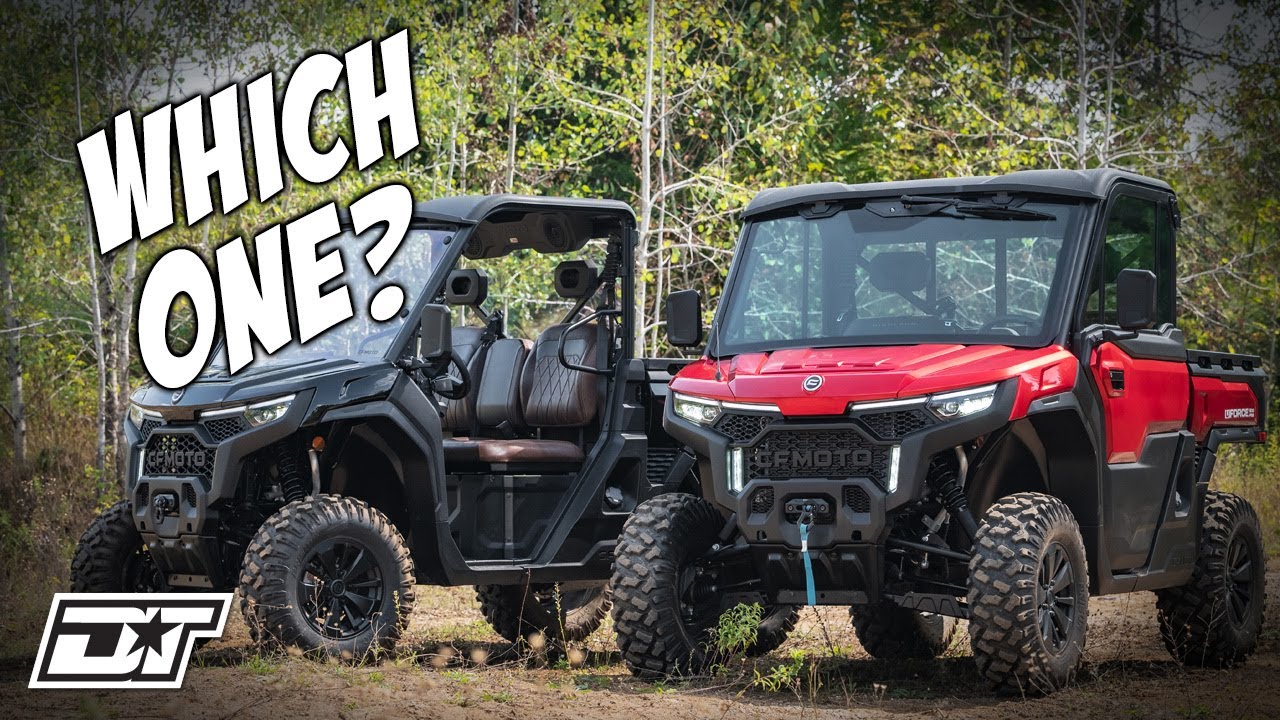 СРАВНЕНИЕ CFMOTO | UFORCE U10 Pro против UFORCE U10 Pro Highland