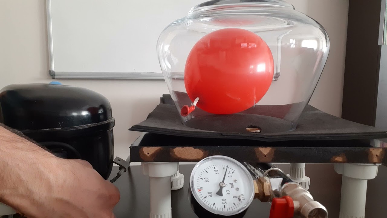 Vakum deneyleri#1   Balon