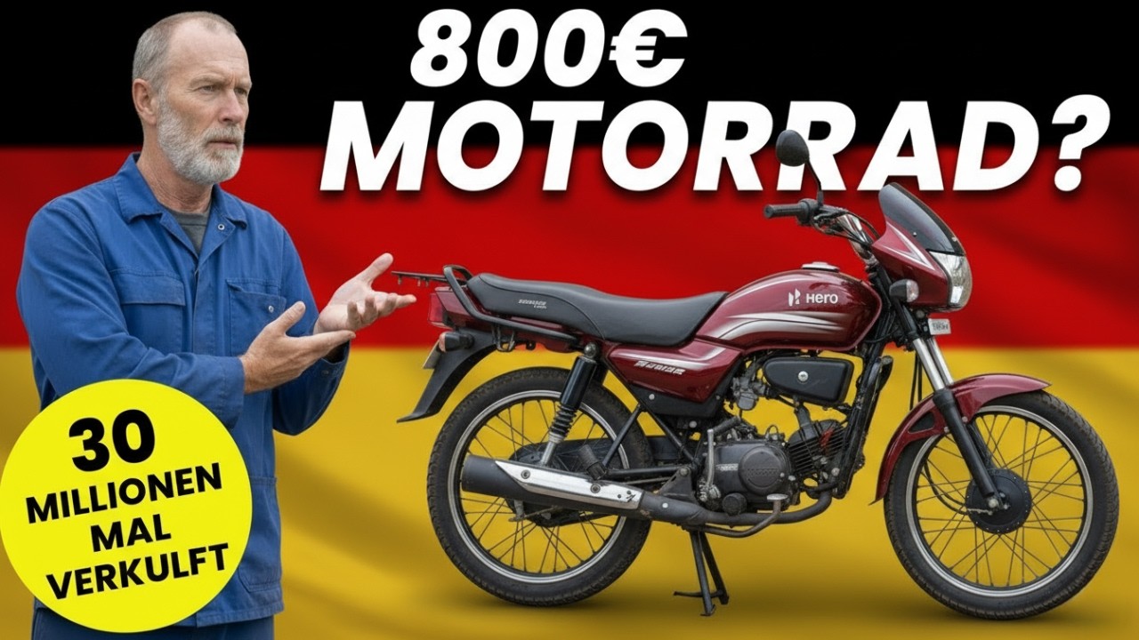 Warum Deutsche NIE vom 800€ MOTORRAD hörten, das sich 30 Millionen Mal VERKAUFTE