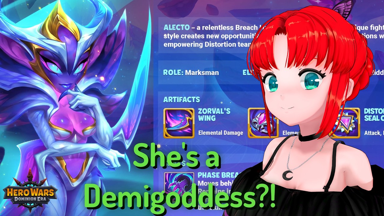 Alecto, Marksman Titan of Distortion Revealed! &mdash; Hero Wars: Dominion Era
