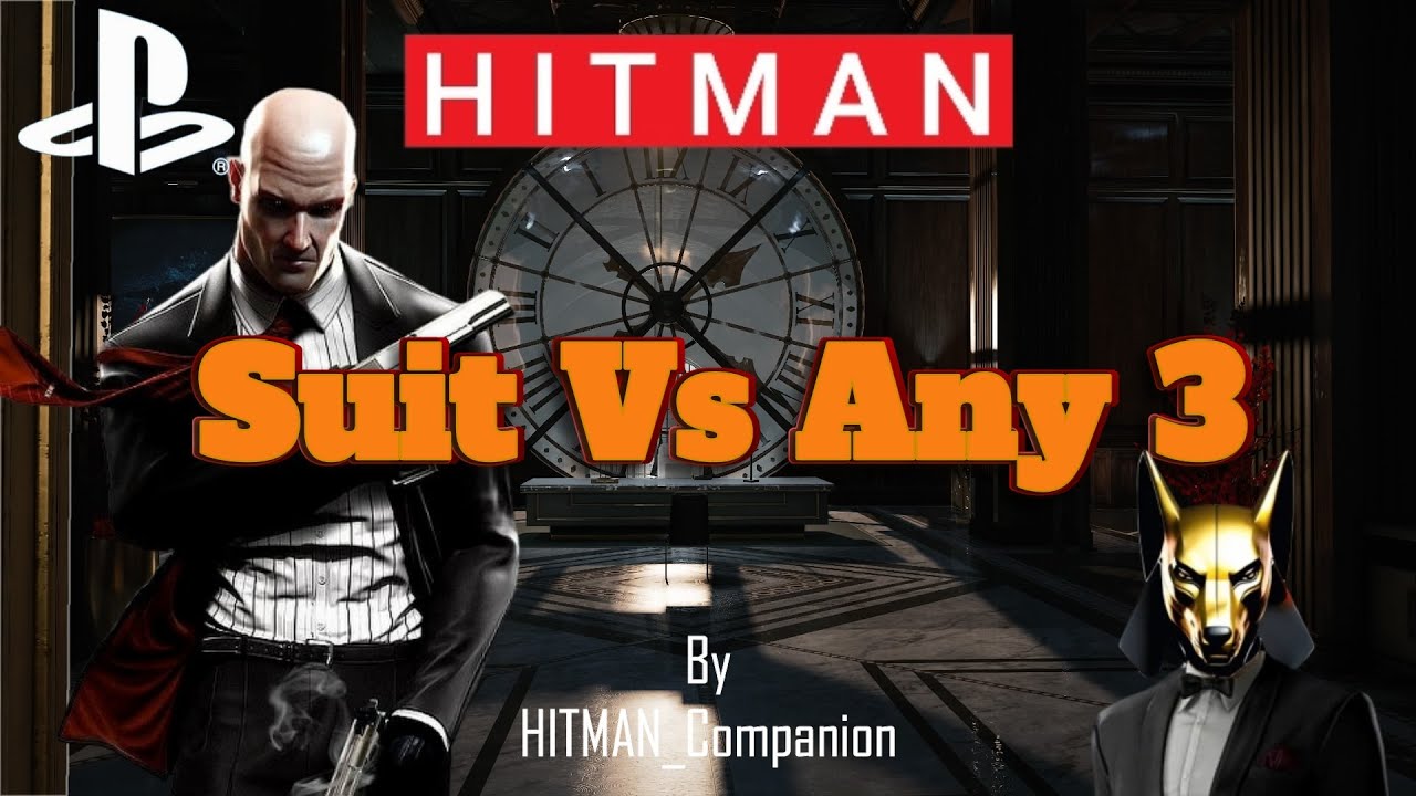 Hitman WoA - Костюм против любых 3 [Контракт компаньона HITMAN]