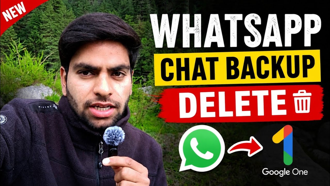 Whatsapp Chat Backup Kaise Delete Kare New Update ! Delete Whatsapp Chat Backup From Google One 2026