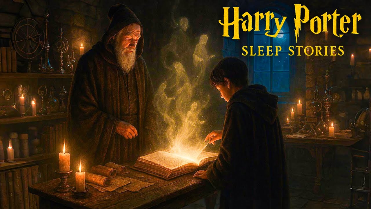 Dumbledore’s Wisdom: Enchanting Bedtime Stories | Harry Potter ASMR for Sleep