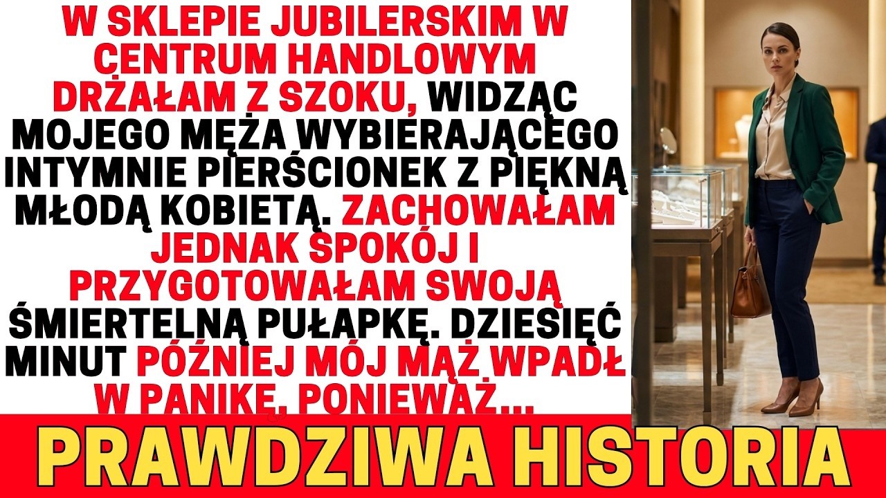 Poszłam kupić złoto💍, a przyłapałam męża z inną  Moja pułapka zawstydziła go na zawsze😂!