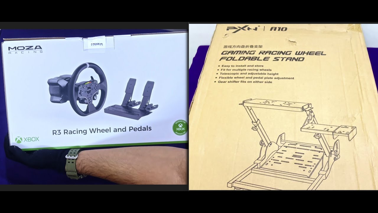 Installing Moza R3 on PXN A10 Racing Stand