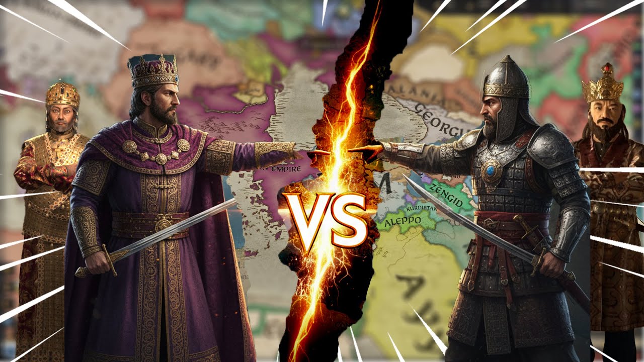 The Great Turkish INVASION of Byzantium - CK3