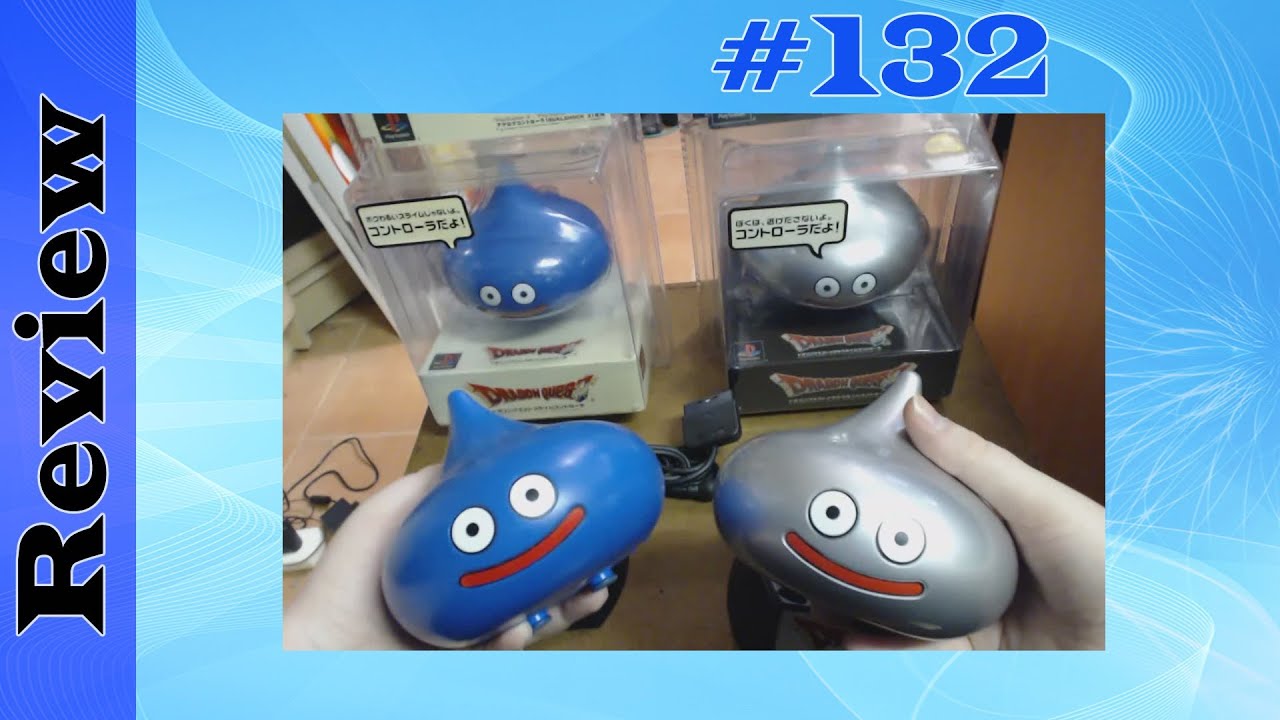 Hori Dragon Quest Slime Controller (Blue & Silver/Metal Versions) (PS2) Review