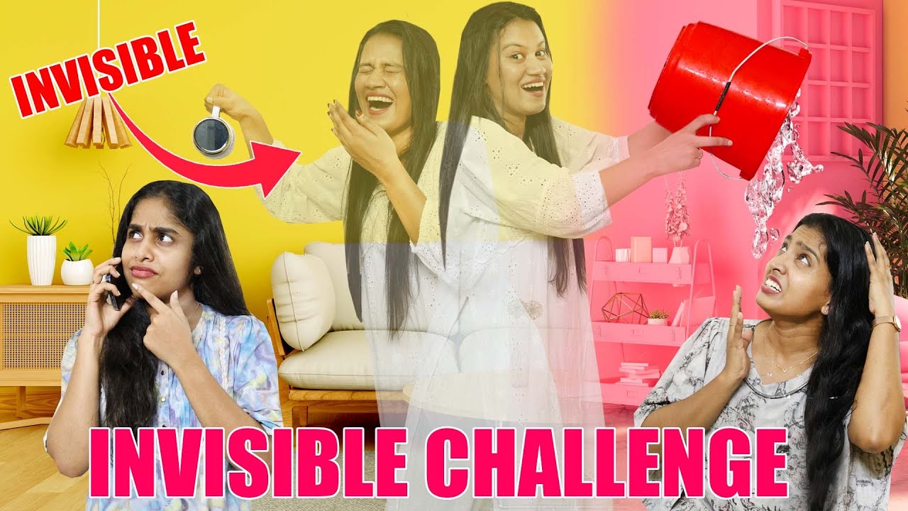 LIVING LIKE INVISIBLE FOR A DAY CHALLENGE 😂 | SHAMI IS INVISIBLE 🤣 | PULLOTHI