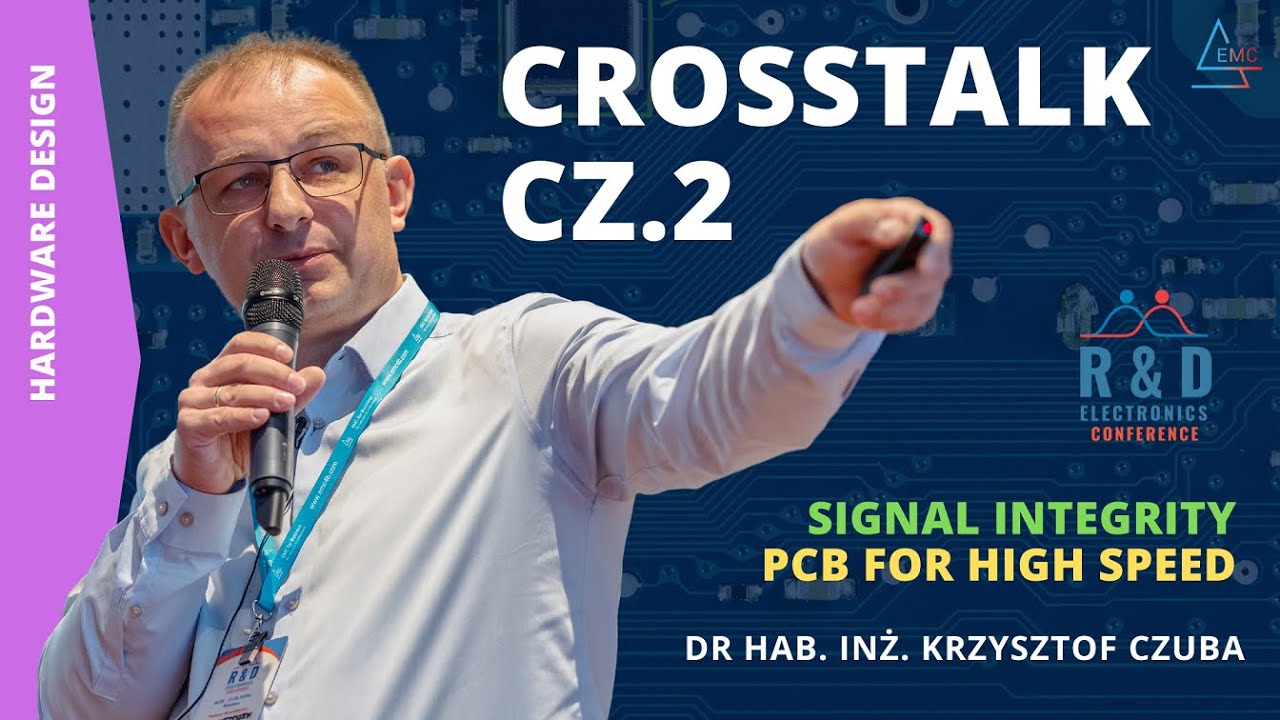 Crosstalk, przesluchy cz.2. Konf. EMC4B19 Prof.PW dr hab. inż. Krzysztof Czuba, Signal Integrity