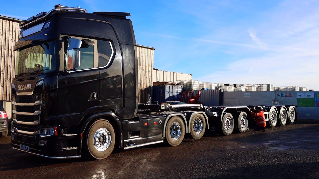 Scania V8 S730 & D-Tec Splitting Skelly