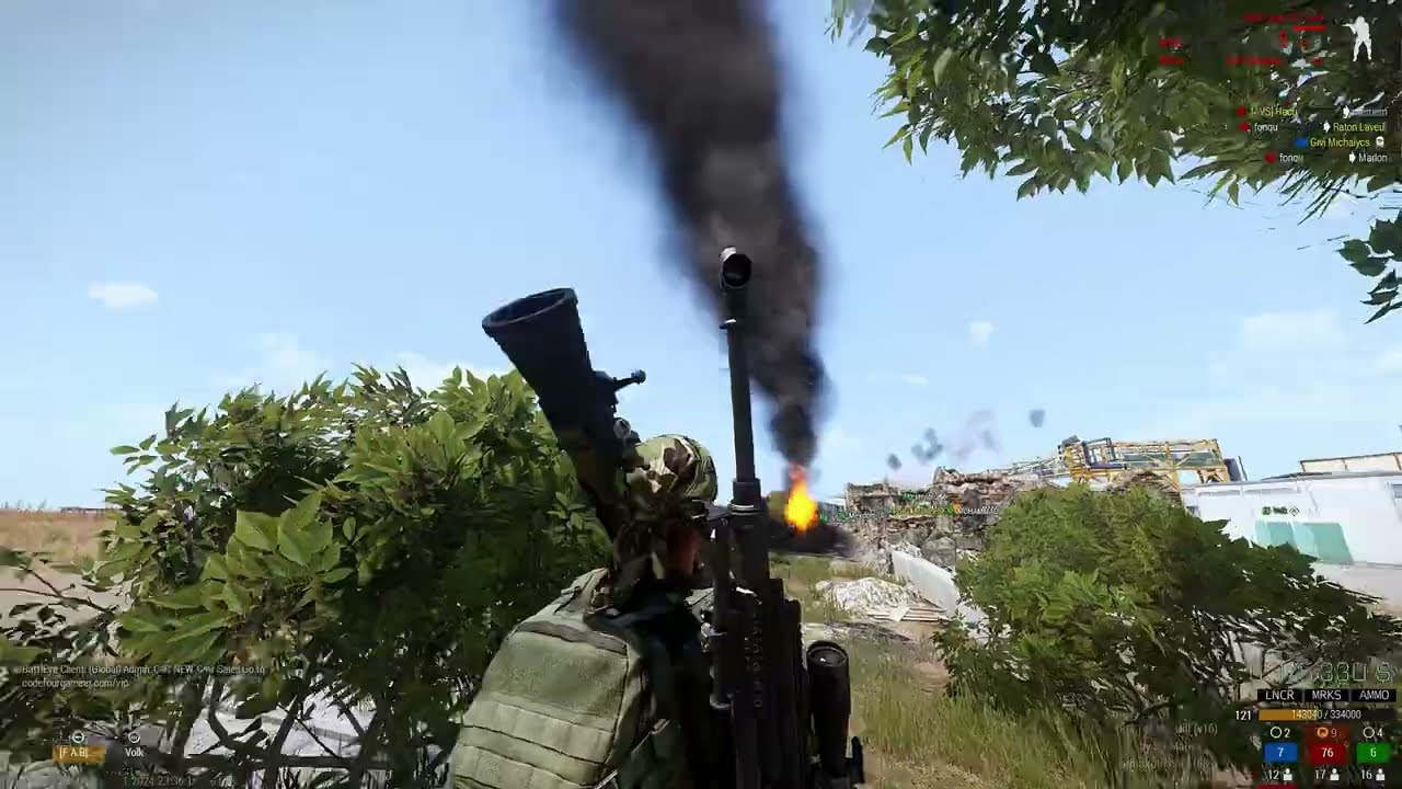 EXPLOSAO E TIROTEIO - ARMA 3 KOTH