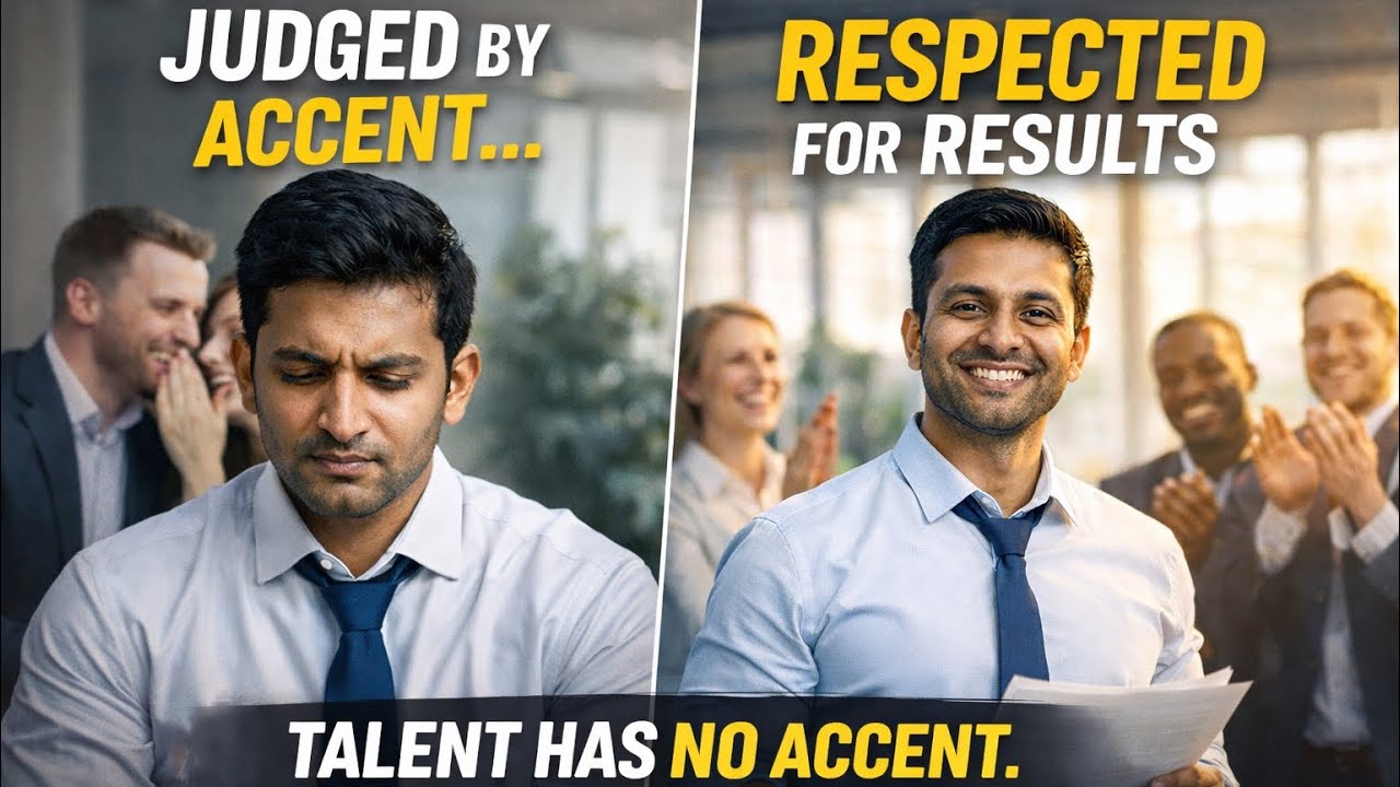 Judged by His Accent at Work-Respected When Results Spoke!