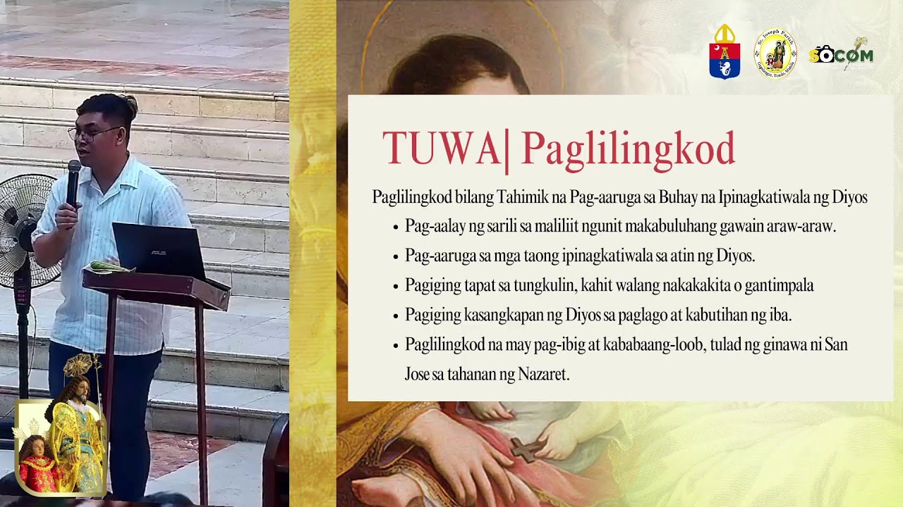 LIVE: Pagninilay sa Pitong Hapis at Tuwa ni San Jose (Pebrero 24, 2026 - 7:30 PM)