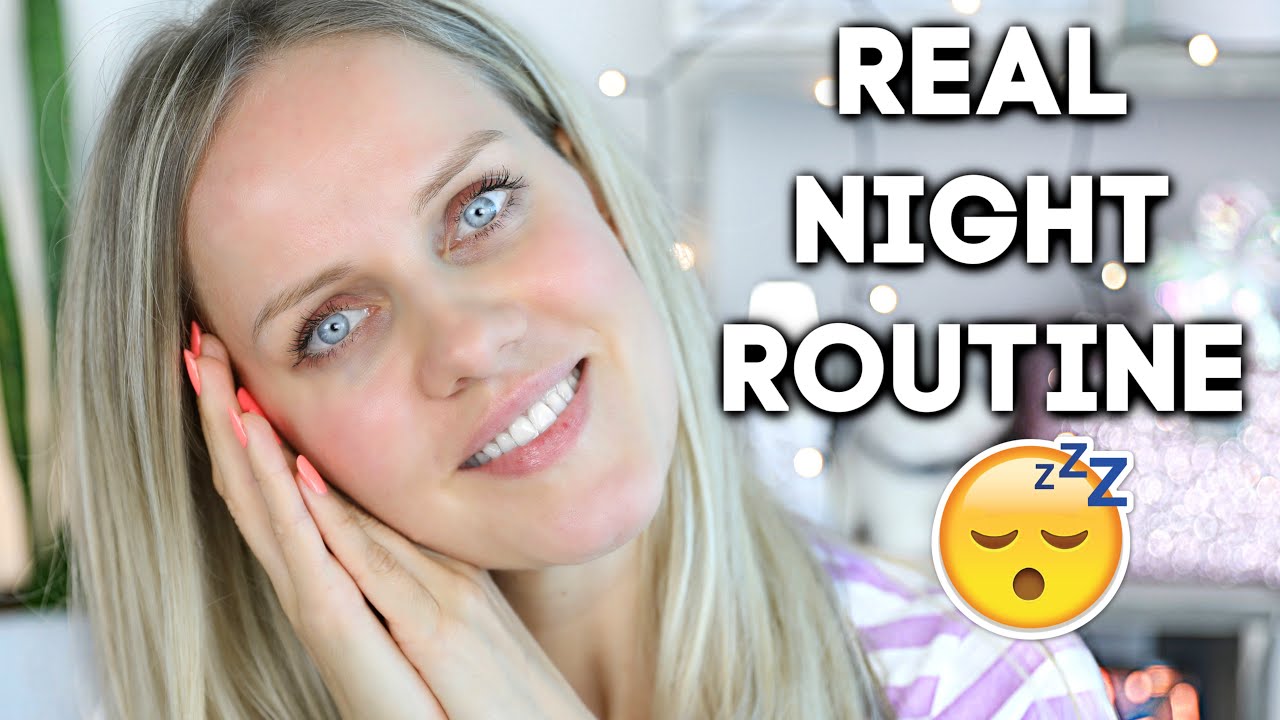 REAL NIGHT SKIN CARE ROUTINE