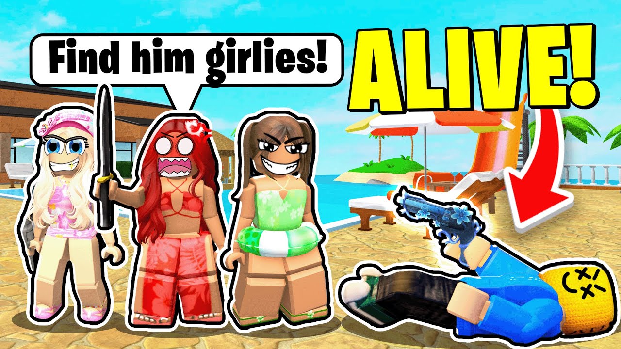 I Used FAKE DEAD BODY GLITCH To Troll TOXIC TEAMER GIRLS! (Roblox)