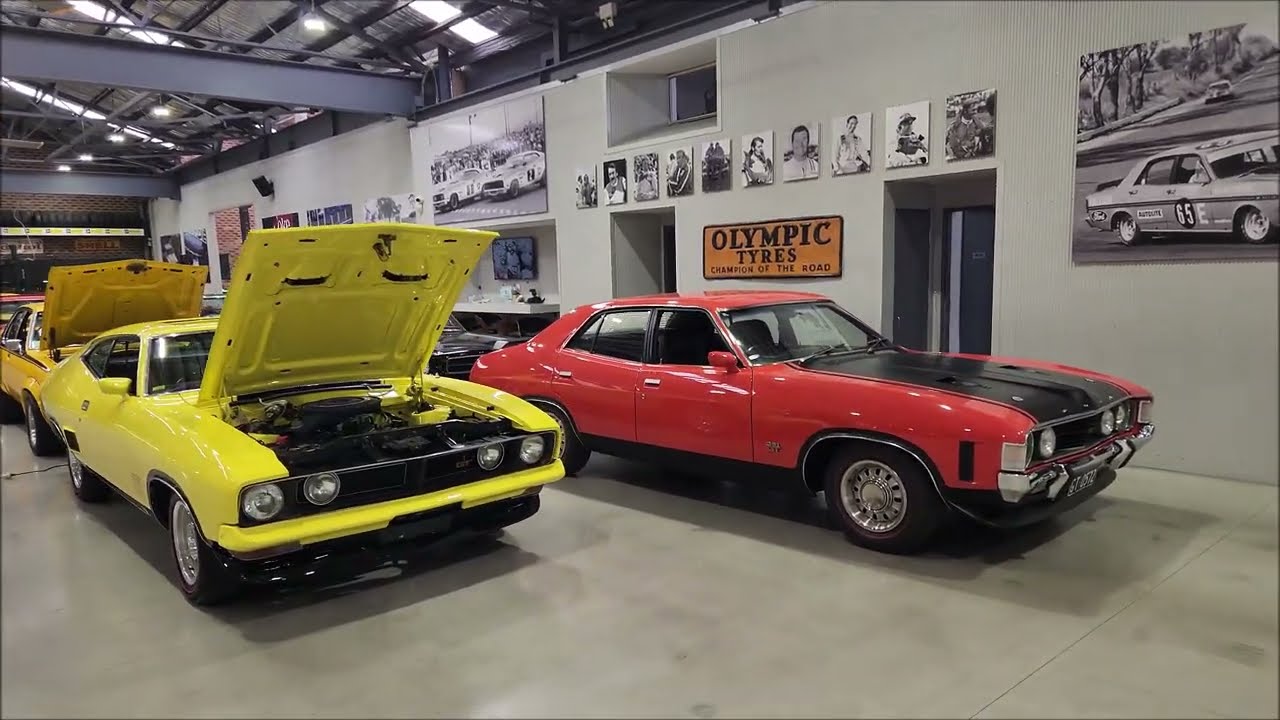Экскурсия по австралийскому автосалону Muscle Cars — август 2024 г.