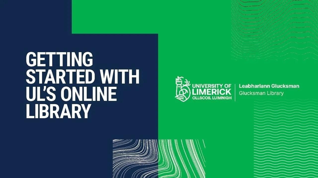 Getting started with UL's online Library