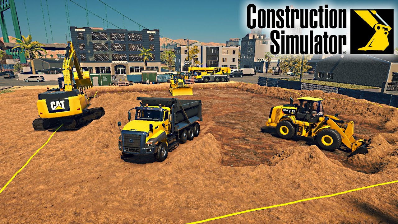 CONSTRUCTION SIMULATOR 2022 🚧MULTIPLAYER GAMEPLAY 🚧 U.S. MAP