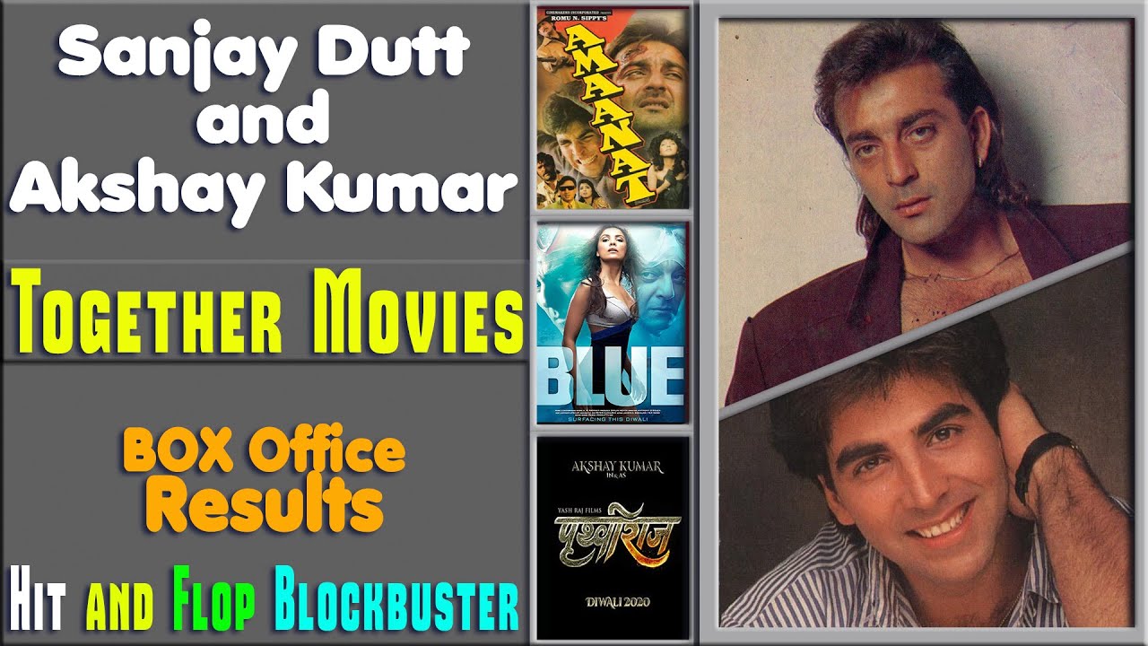 Sanjay Dutt and Akshay Kumar Together Movies Box Office Collection | Hit and Flop Movies List.