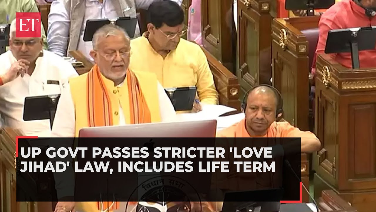 UP Assembly passes amendments to 'love jihad' law, offenders to face life imprisonment
