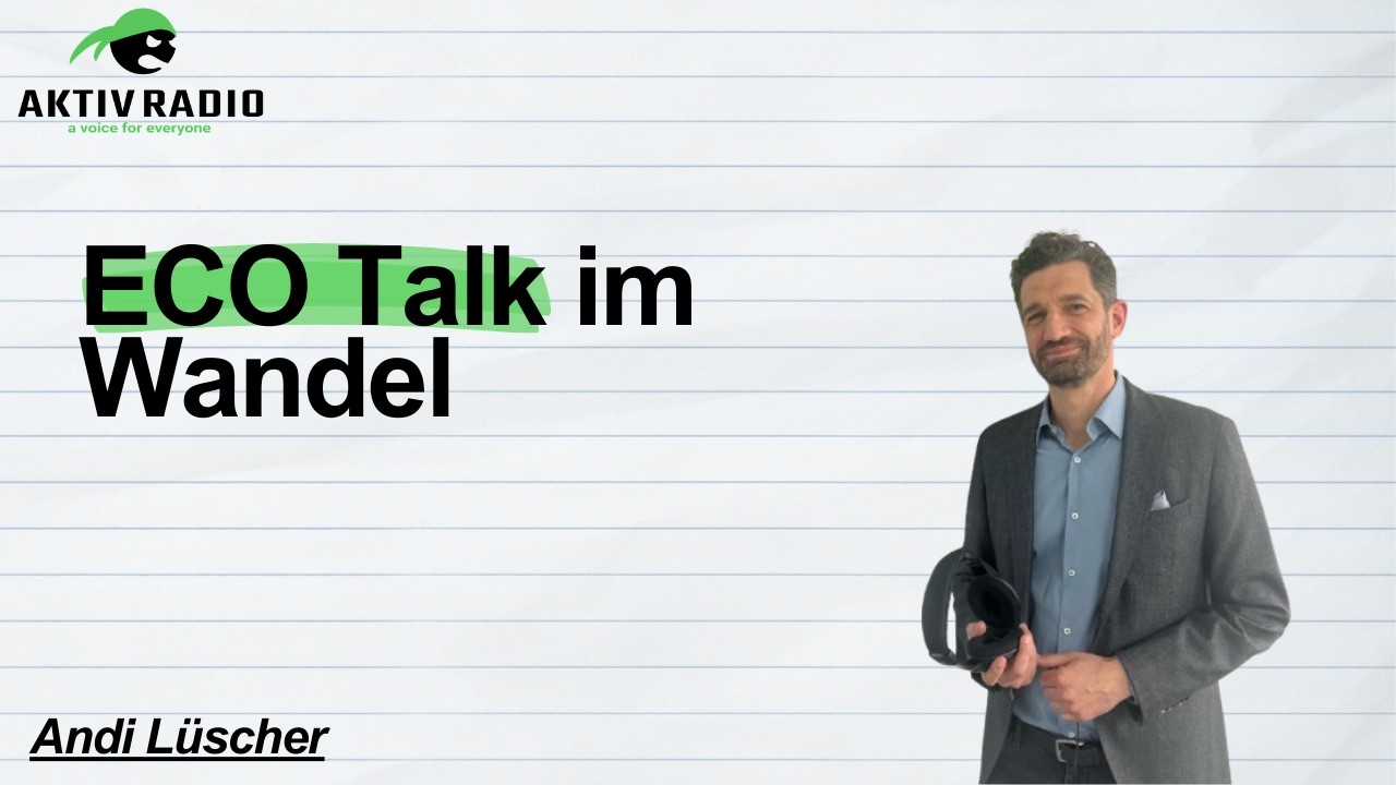 ECO Talk im Wandel - Top Shots der Wirtschaft im SRF -  Interview Daniel Sauser mit Andi Lüscher SRF