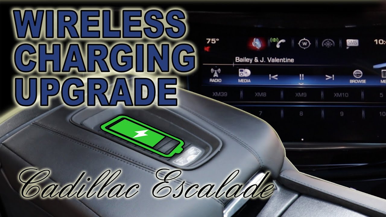 Обновление беспроводной зарядки! | Cadillac Escalade