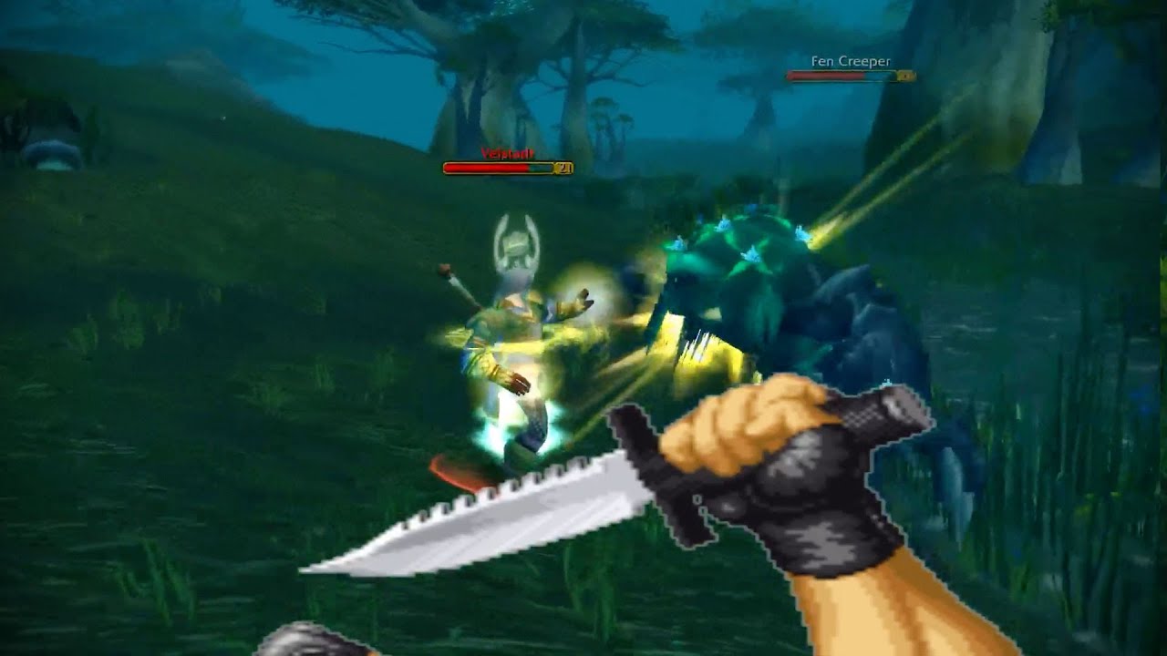 Этот вор играет в WoW так, будто это шутер от первого лица &mdash; WoW TBC: Самые смешные моменты (Эпиз...