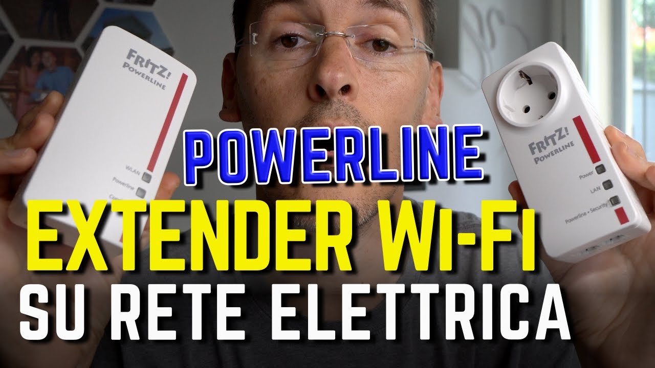 EXTENDER Wi-Fi TRAMITE RETE ELETTRICA recensione AVM FRITZ!Powerline 1260E