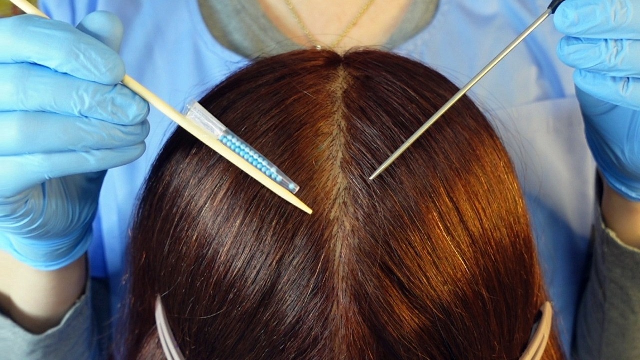 Scalp Check & Neck Exam with Eczema Treatment (Whispered)