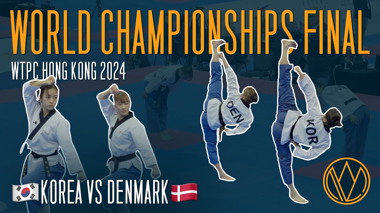 THE FINAL – KOREA vs DENMARK | Female U30 Recognized Poomsae | WTPC 2024