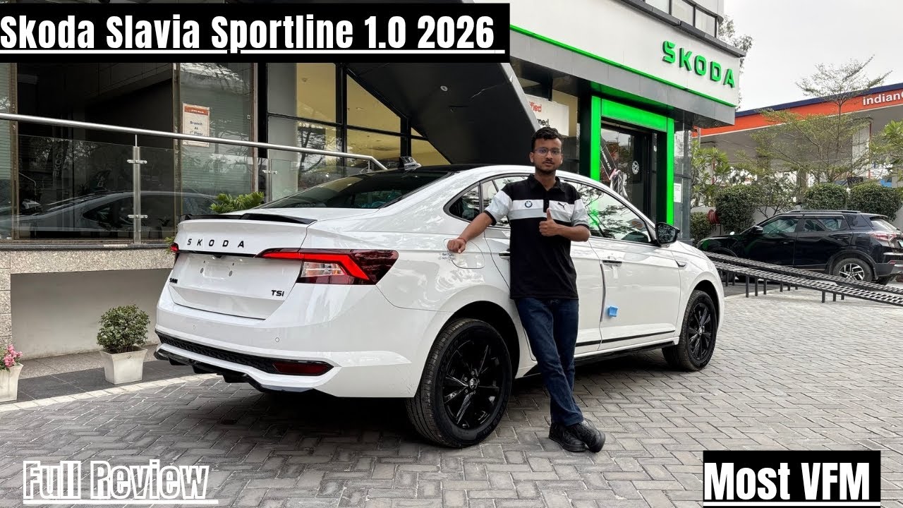 Skoda Slavia Sportline 2026 Review | Most VFM Variant | Better Than Verna | 