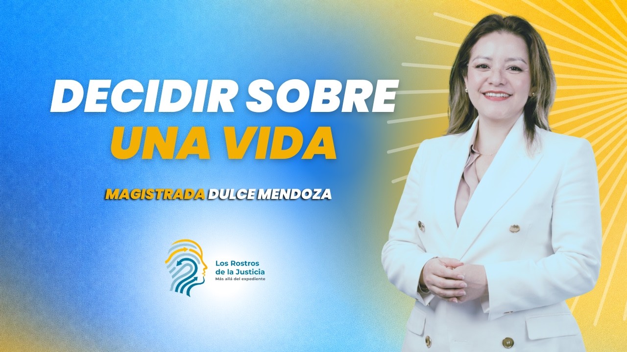 Magistrada Dulce Mendoza Rosas | Justicia Federal Veracruz | Los Rostros de la Justicia