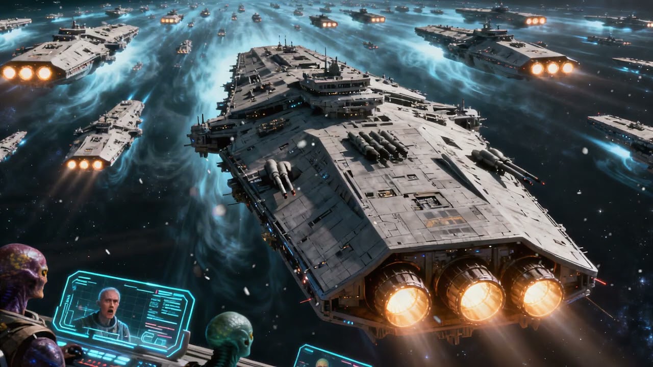 Just 1 Fleet ” | Aliens Stunned by Humanity’s True Power HFY   HFY Sci Fi Story