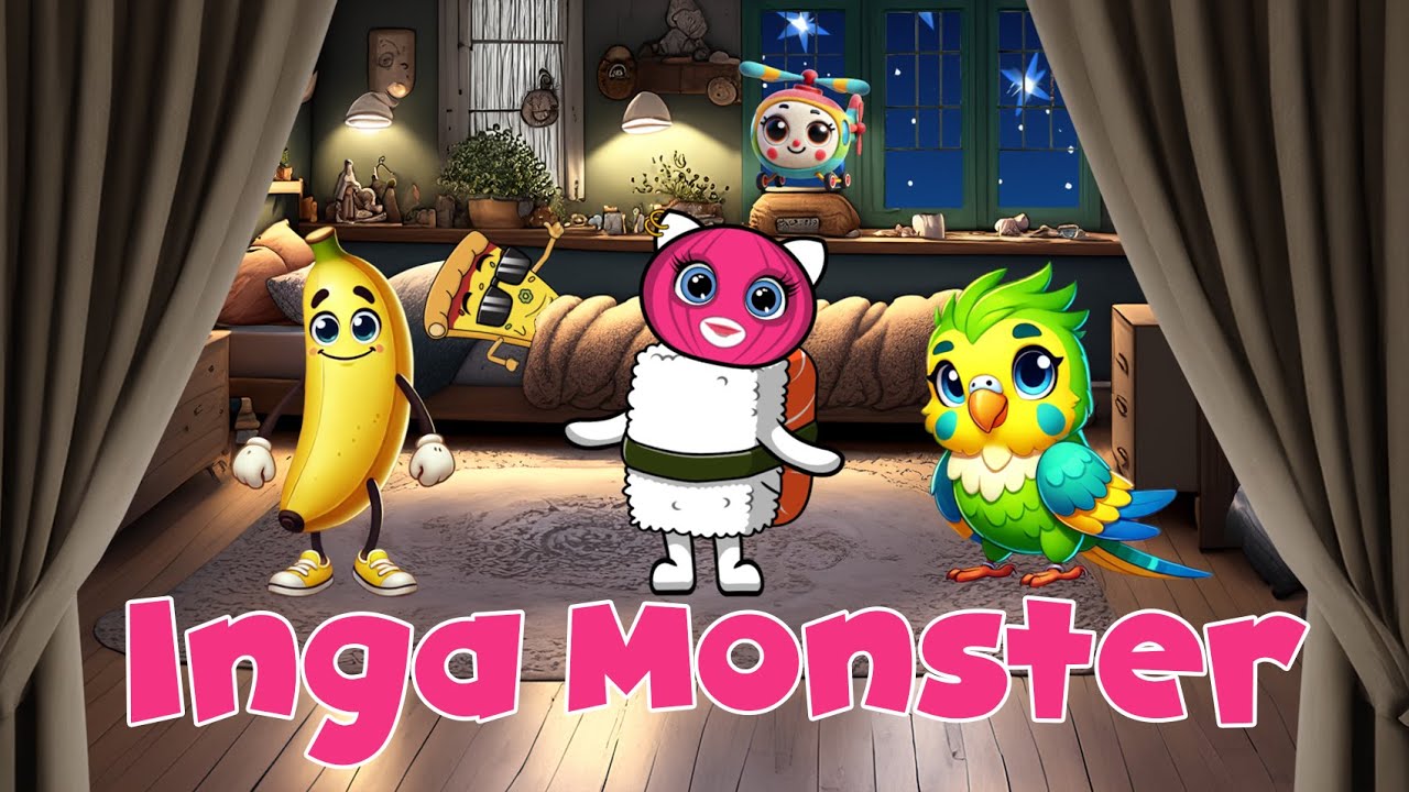 FR&Ouml;KEN SUSHI & RASMUS PIZZA - INGA MONSTER