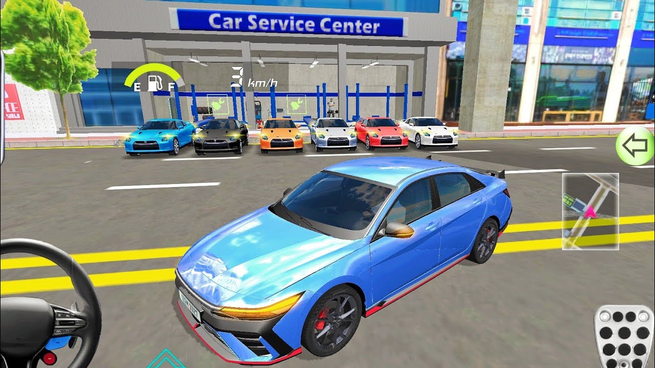 All New Nissan GTR Super Car Fir Servicing 3d Driving Class android game #gameplay #cargame