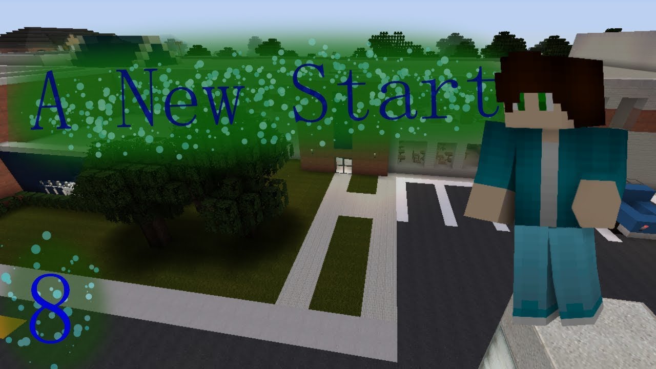 A New Start: the new teacher [EP:8 S:1 minecraft roleplay]