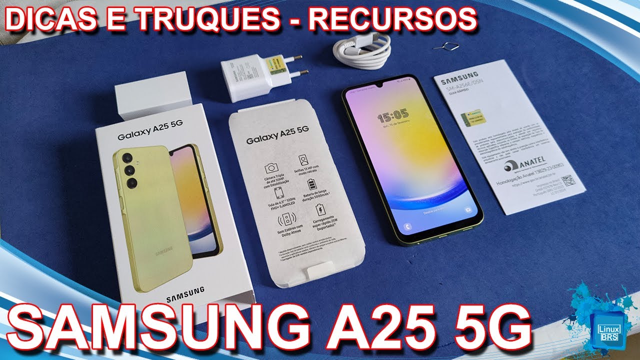 Samsung Galaxy A25 5G - Dicas e truques - Recursos do aparelho