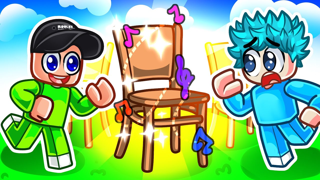 Jugando a las SILLAS MUSICALES en Roblox!