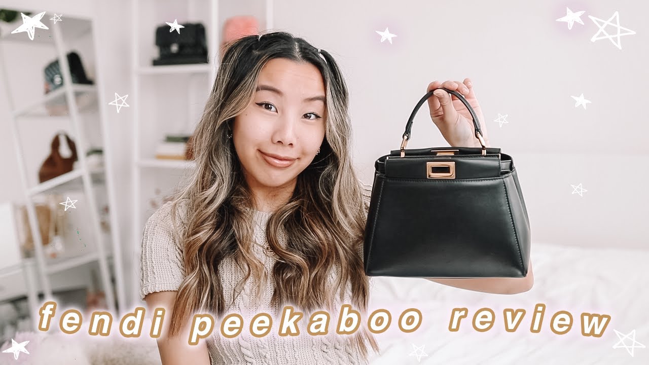 Fendi Peekaboo Iconic Mini 2021 | Обзор за 3 месяца, что поместится внутри и многое другое!